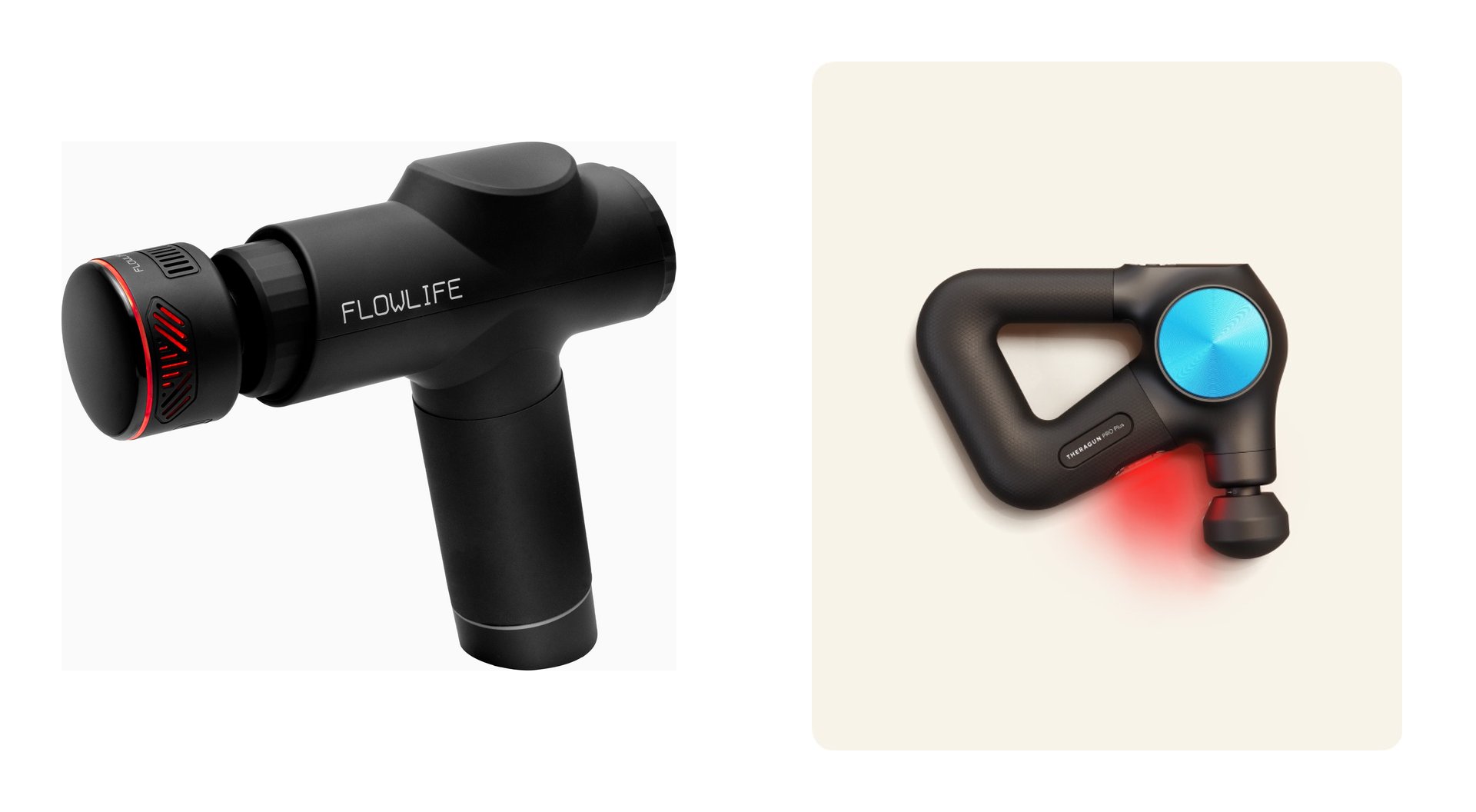 Flowlife Pro 2.0 vs Theragun PRO Plus: Hvilken massasjepistol bør du velge?